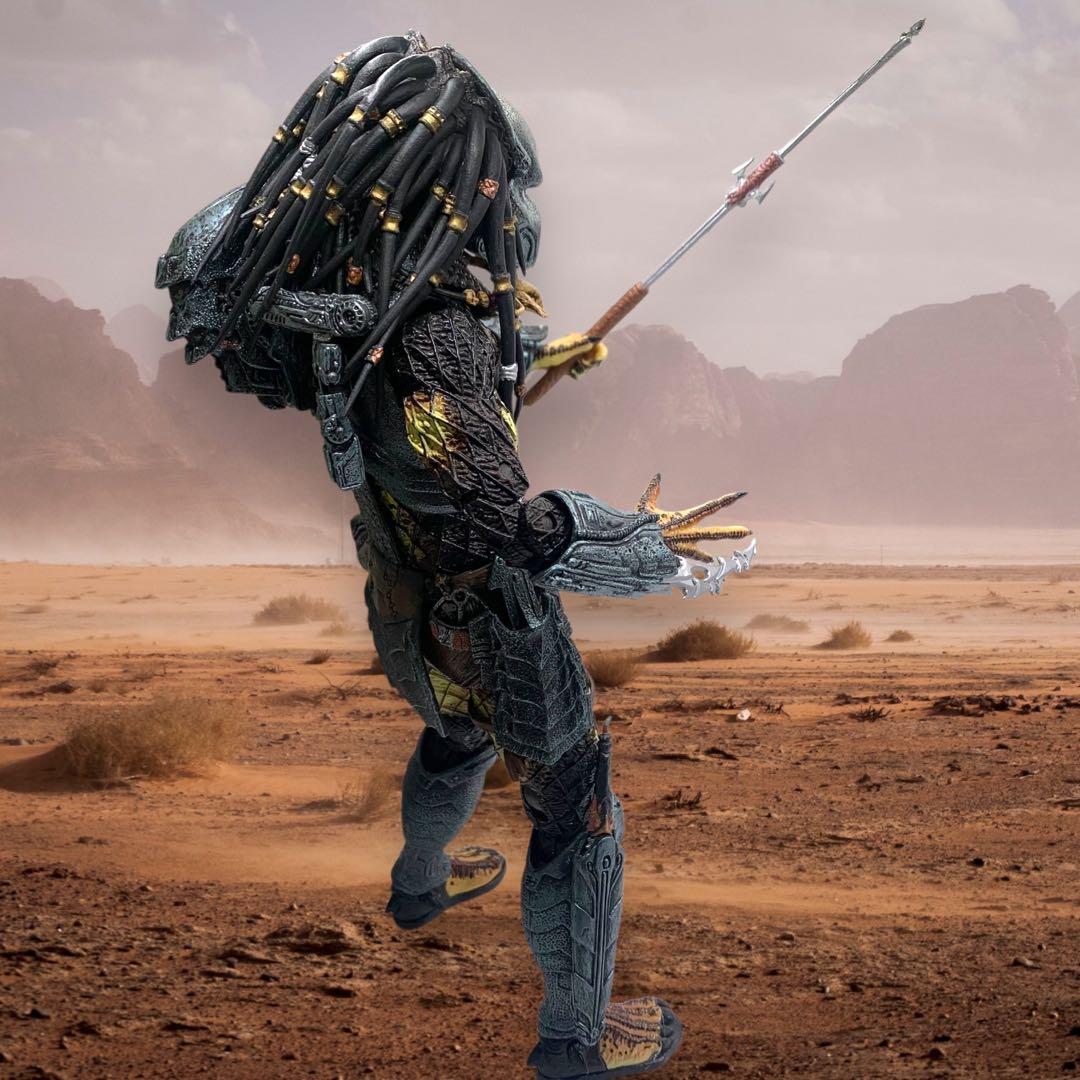 希少　プレデター フィギュア　エンシェント NECA ネカ　コレクター　武装