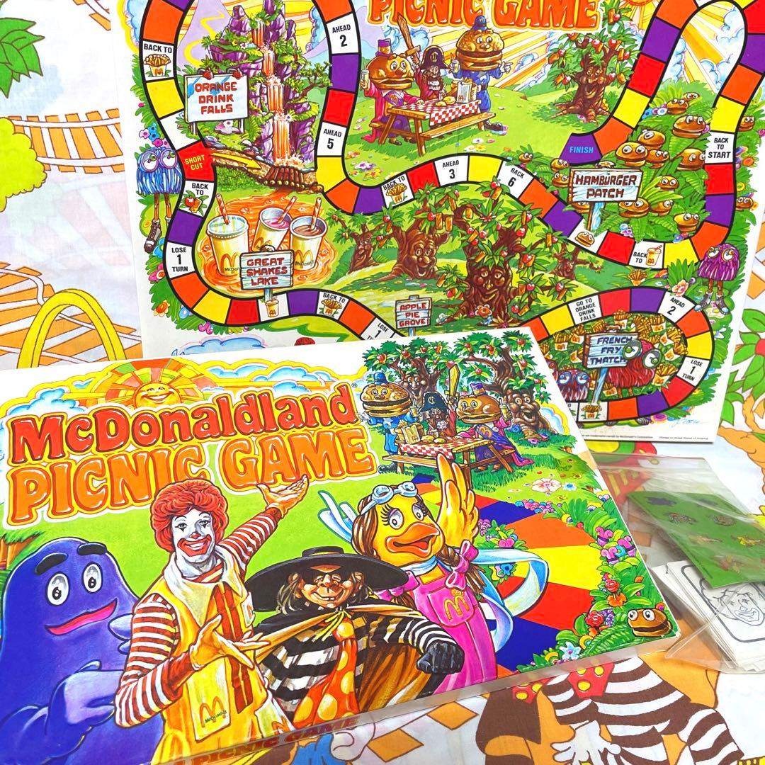 レア マクドナルドランド ピクニックゲームビンテージ