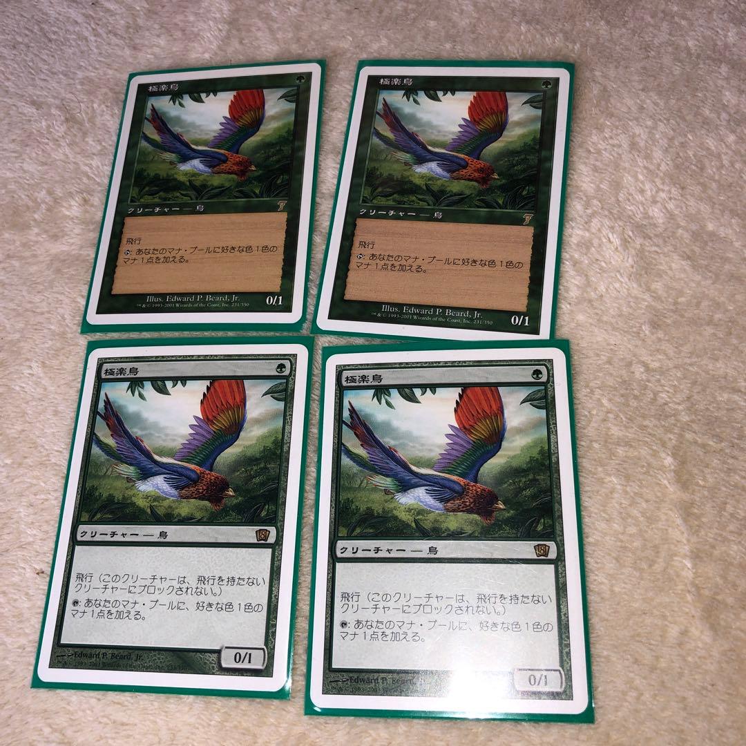 極楽鳥 4枚セット - WWW.PPRPIPEFITTINGS.COM