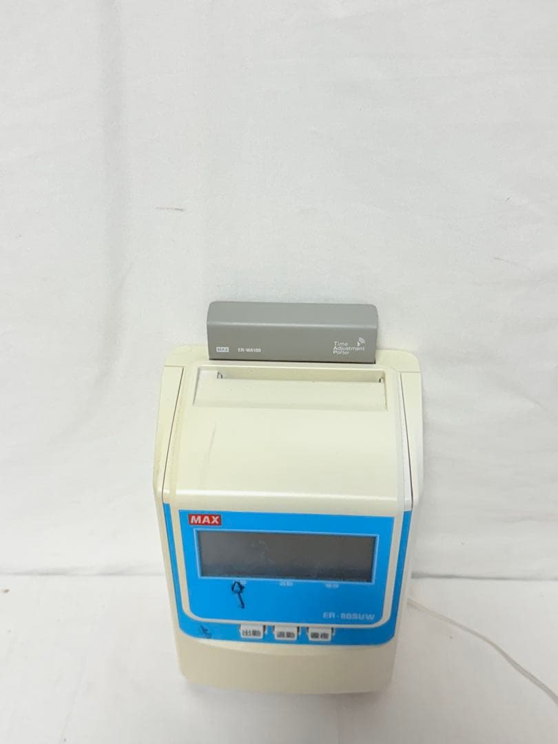 MAX　マックス　タイムレコーダー　ER-80SUW　勤怠管理　タイムカード