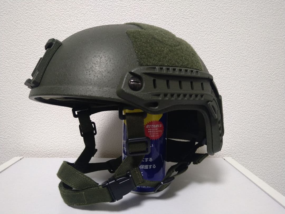 ロシア軍 LShZ1+ヘルメット レプリカ あご紐交換品