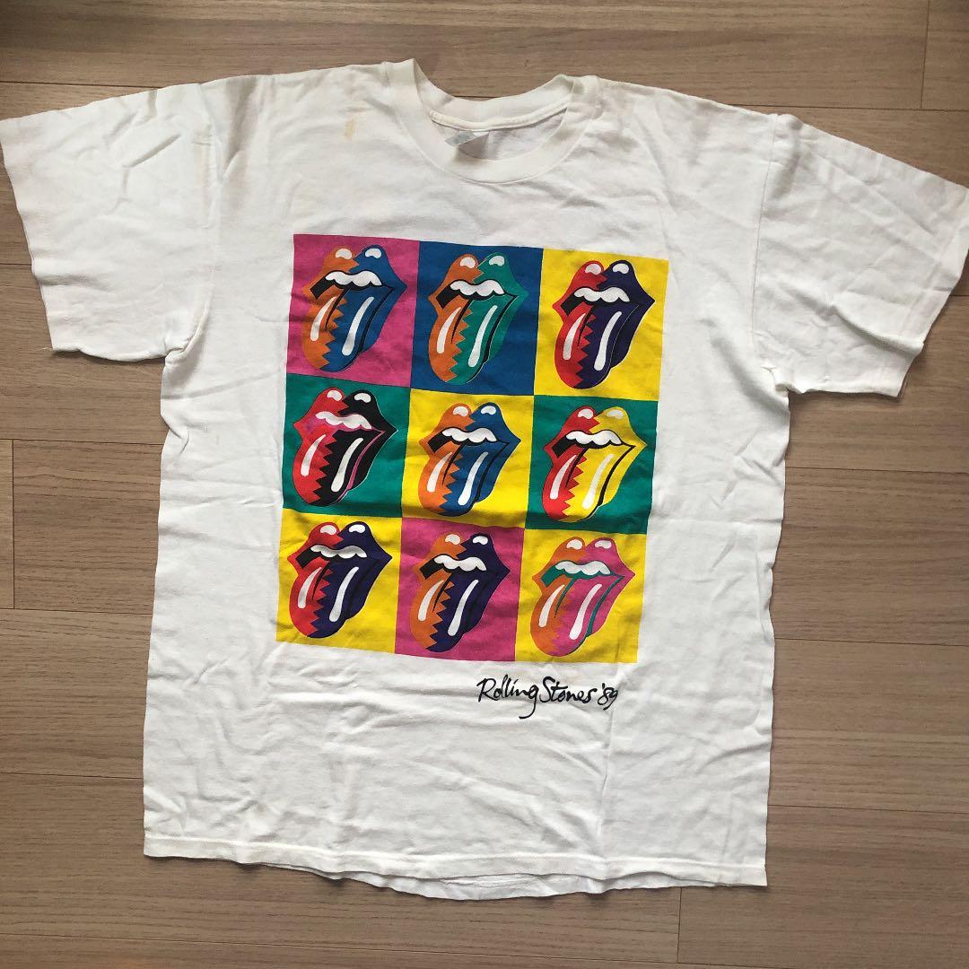 The Rolling Stones 1989北米ツアー記念Tシャツ
