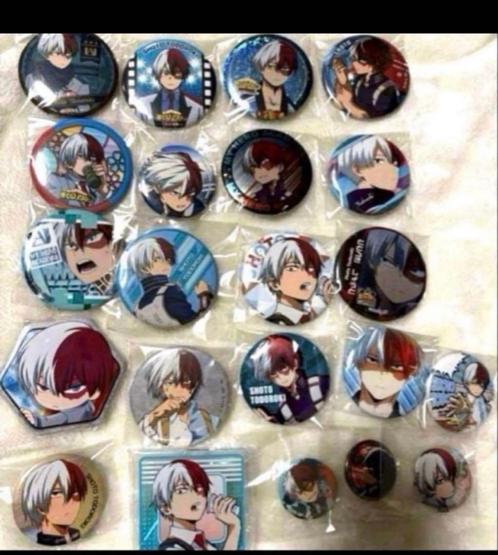 【まとめ売り】僕のヒーローアカデミア ヒロアカ 轟焦凍 缶バッジ ポストカード