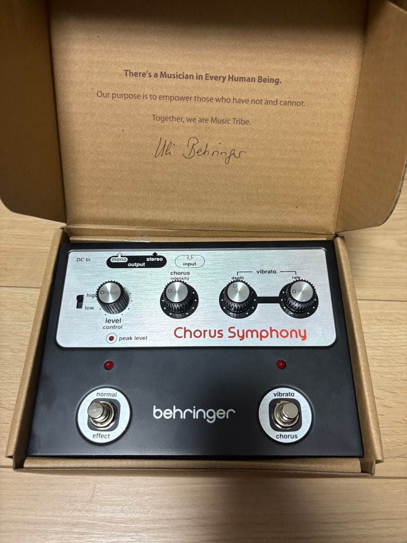 ギター behringer chorus symphony ce-1 behringer-chrous-symphony@