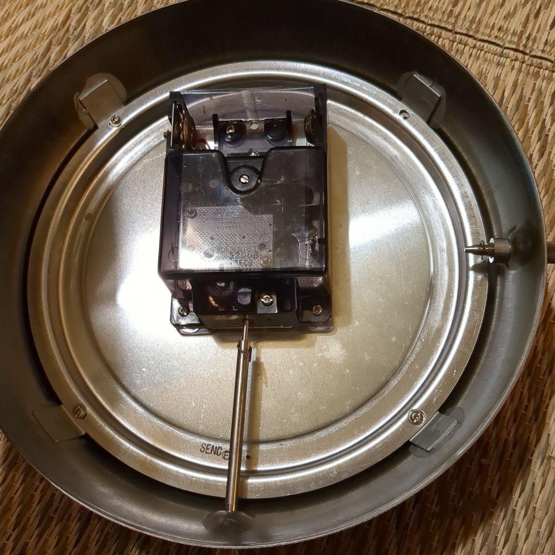 SEIKO 壁掛け時計 赤　昭和レトロ　当時物実動　ヴィンテージ