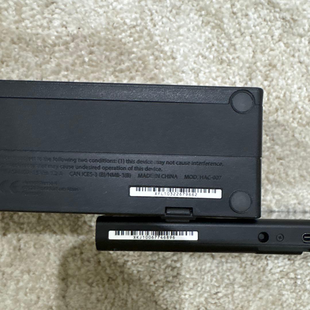 【美品】Nintendo Switch 本体　HDMIケーブルなし