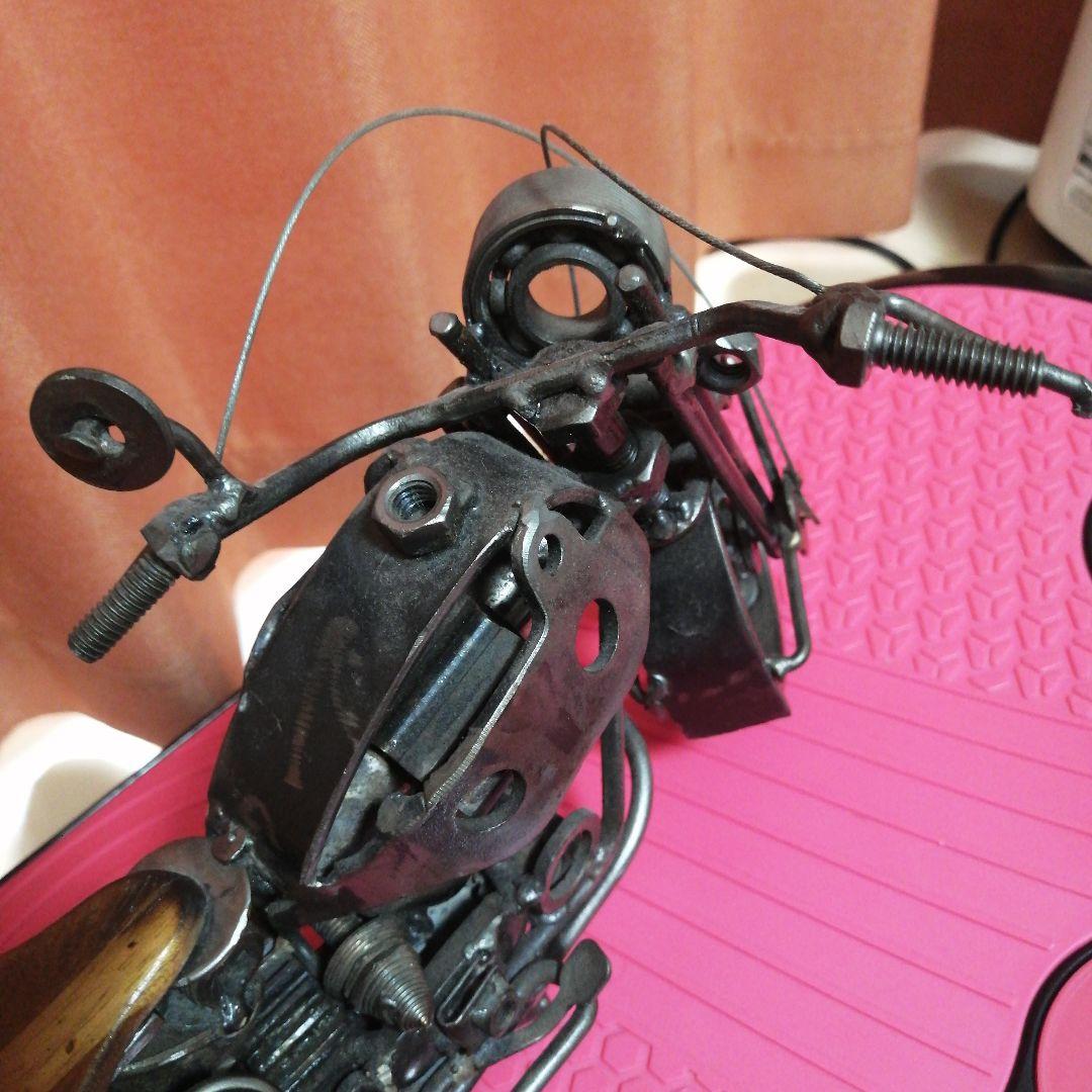オートバイ アート鉄30年物 メタル素材 模型・プラモデル