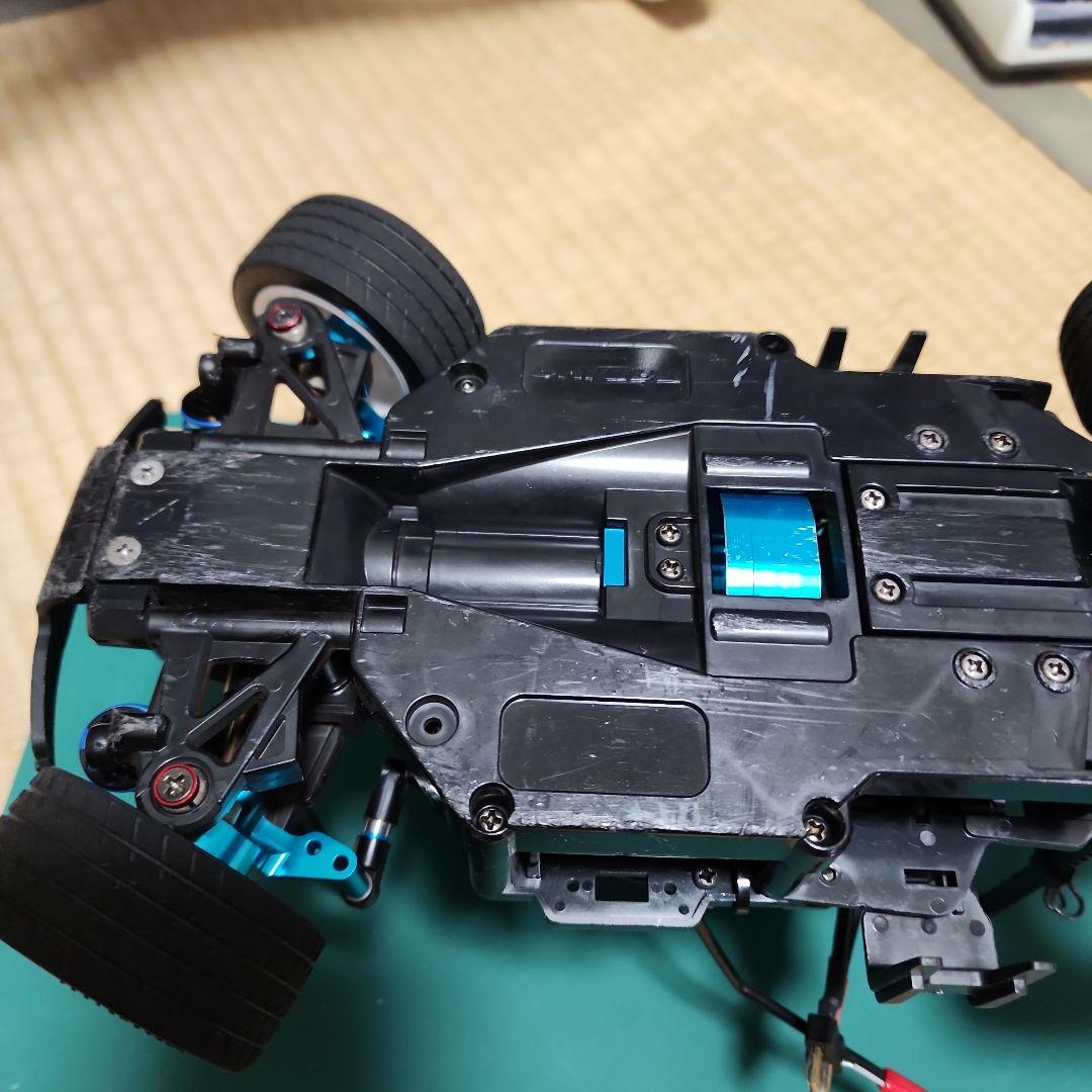 訳アリ(S寸専用)　タミヤMB01　イーグルパーツ多数 のメカ付き