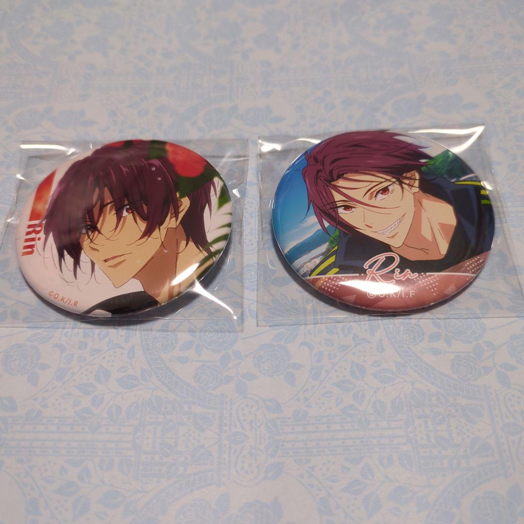 劇場版Free! RW夢 FS 缶バッジ 2個セット 松岡凛 - メルカリ