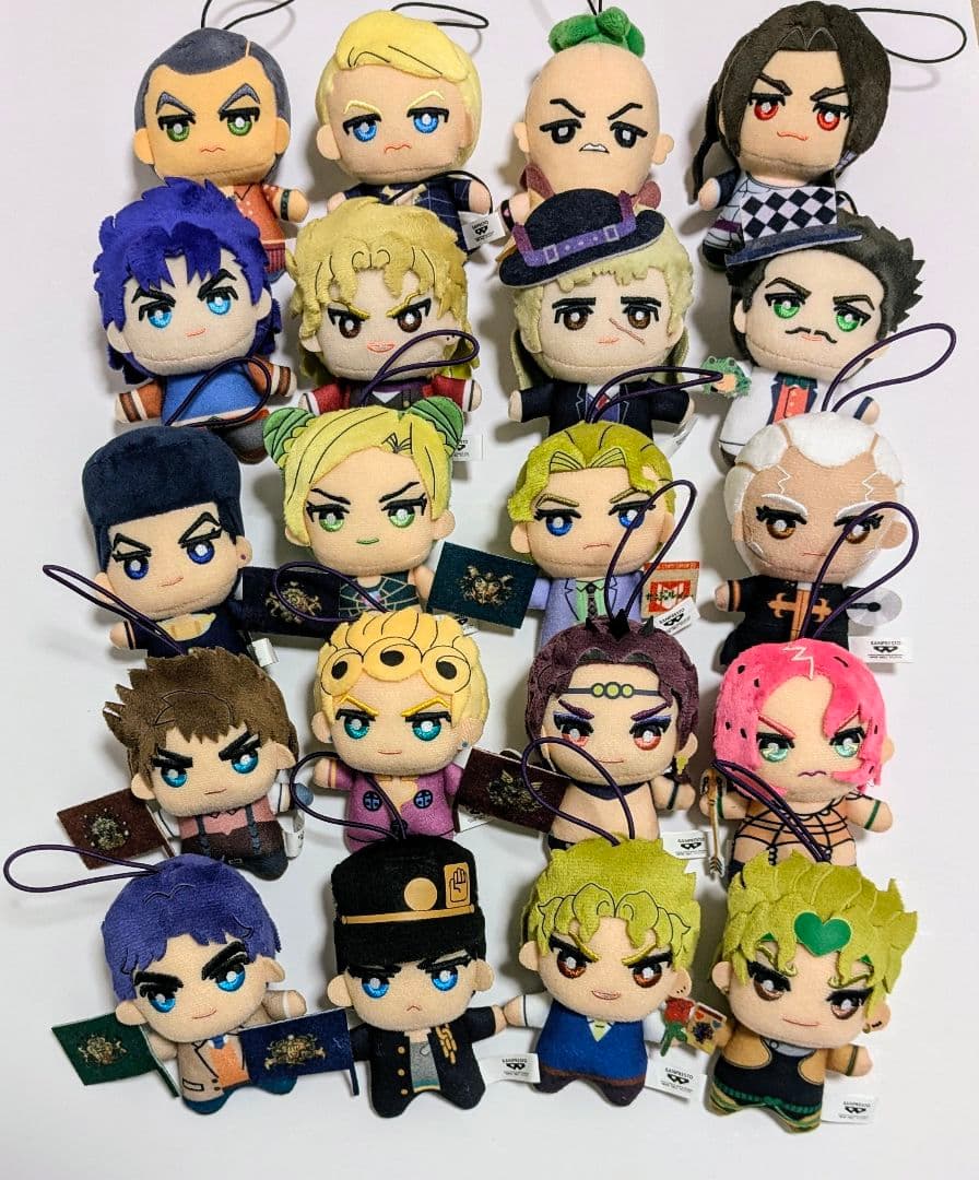 ジョジョの奇妙な冒険 ちみっともぬい 20体セット おもちゃ ジョジョの奇妙
