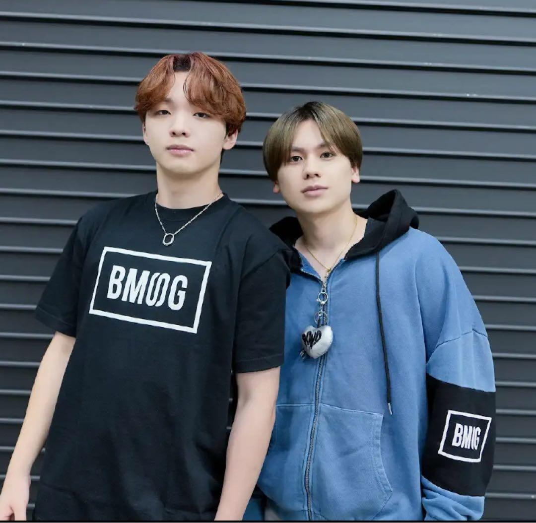 BMSG ツートンジップパーカー