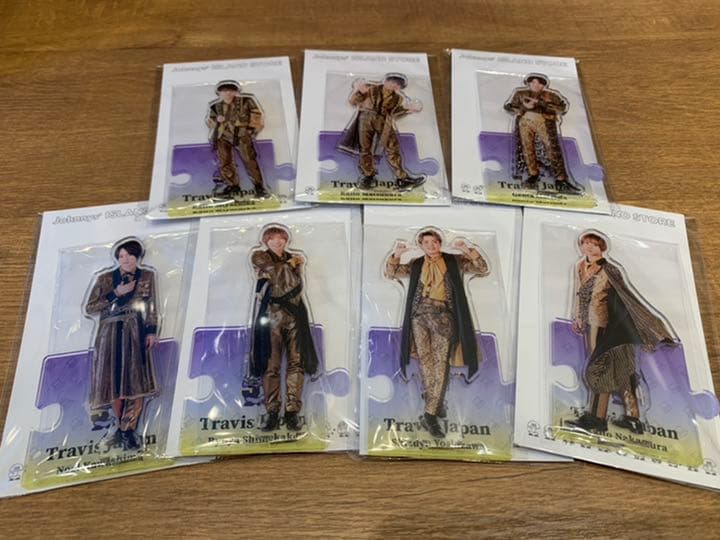 TravisJapan 第2弾 アクリルスタンド Travis Japanトラジャ 全員 7種