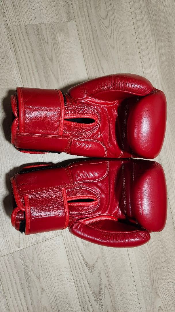 はちろ様)WINDY ボクシンググローブ 赤