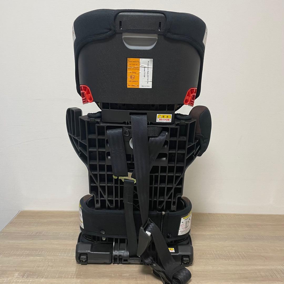 日本育児 トラベルベストEC FIX ISOFIX チャイルドシート　ブラウン