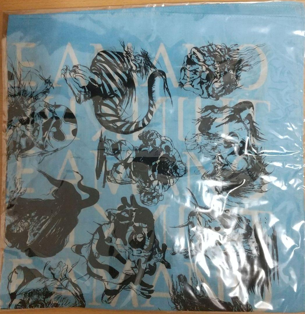 【未開封】天野喜孝 FFモンスターデザインハンカチ