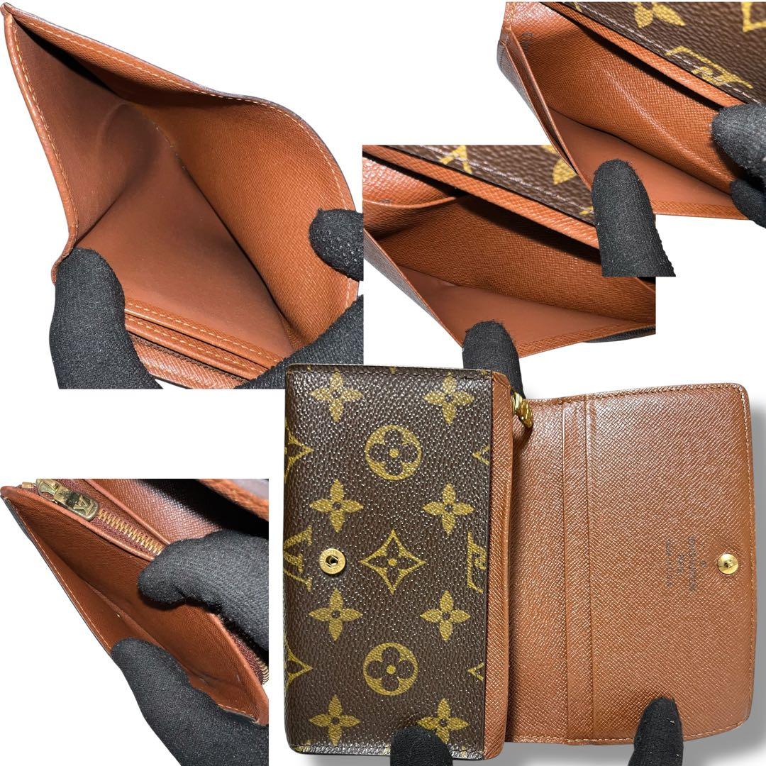 ルイヴィトン✨ 折り財布 ポルトモネビエ トレゾール モノグラム