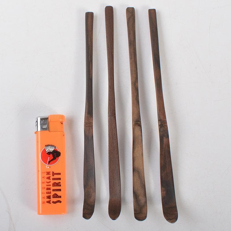 茶道具 黒柿製 茶杓 4点まとめて 箱付 N 6377 - メルカリ