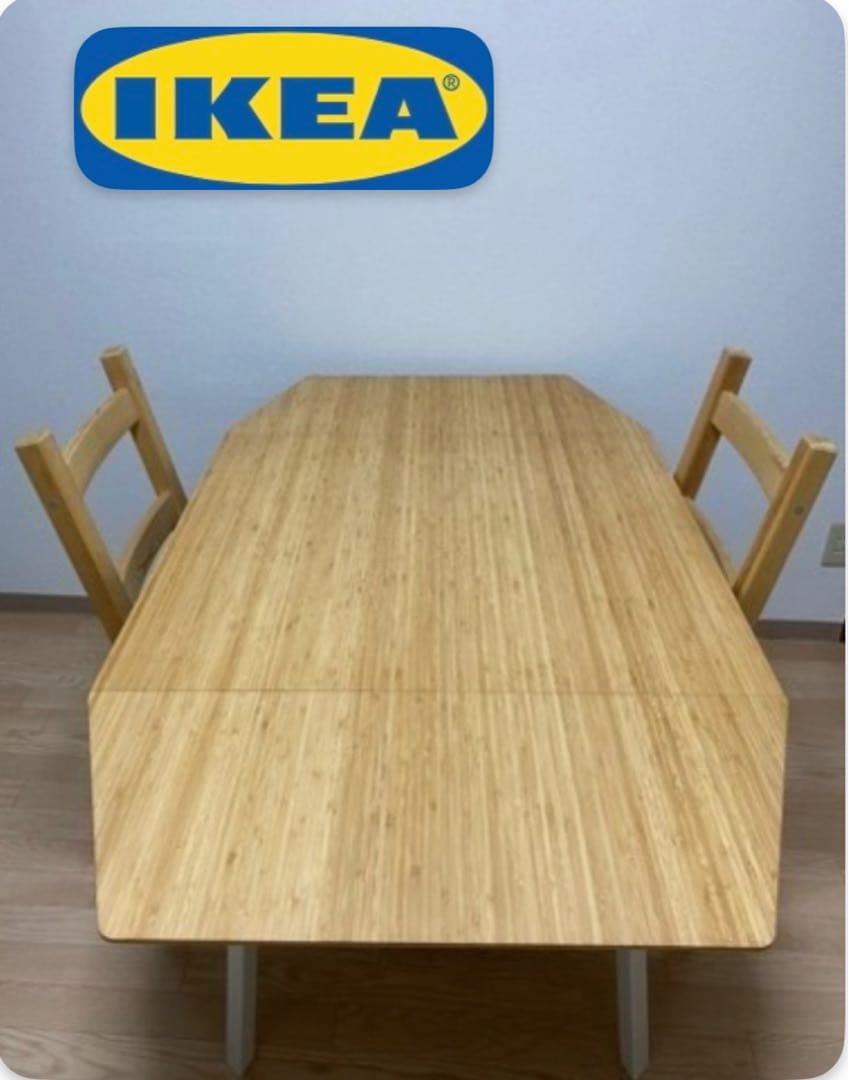 【限定セール‼️もうすぐ終了‼️】IKEA PS ダイニングテーブルと椅子2脚セット
