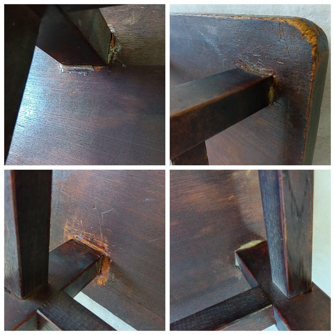 文机 座卓 勉強机 レトロ アンティーク ミニセンターテーブル 年代物