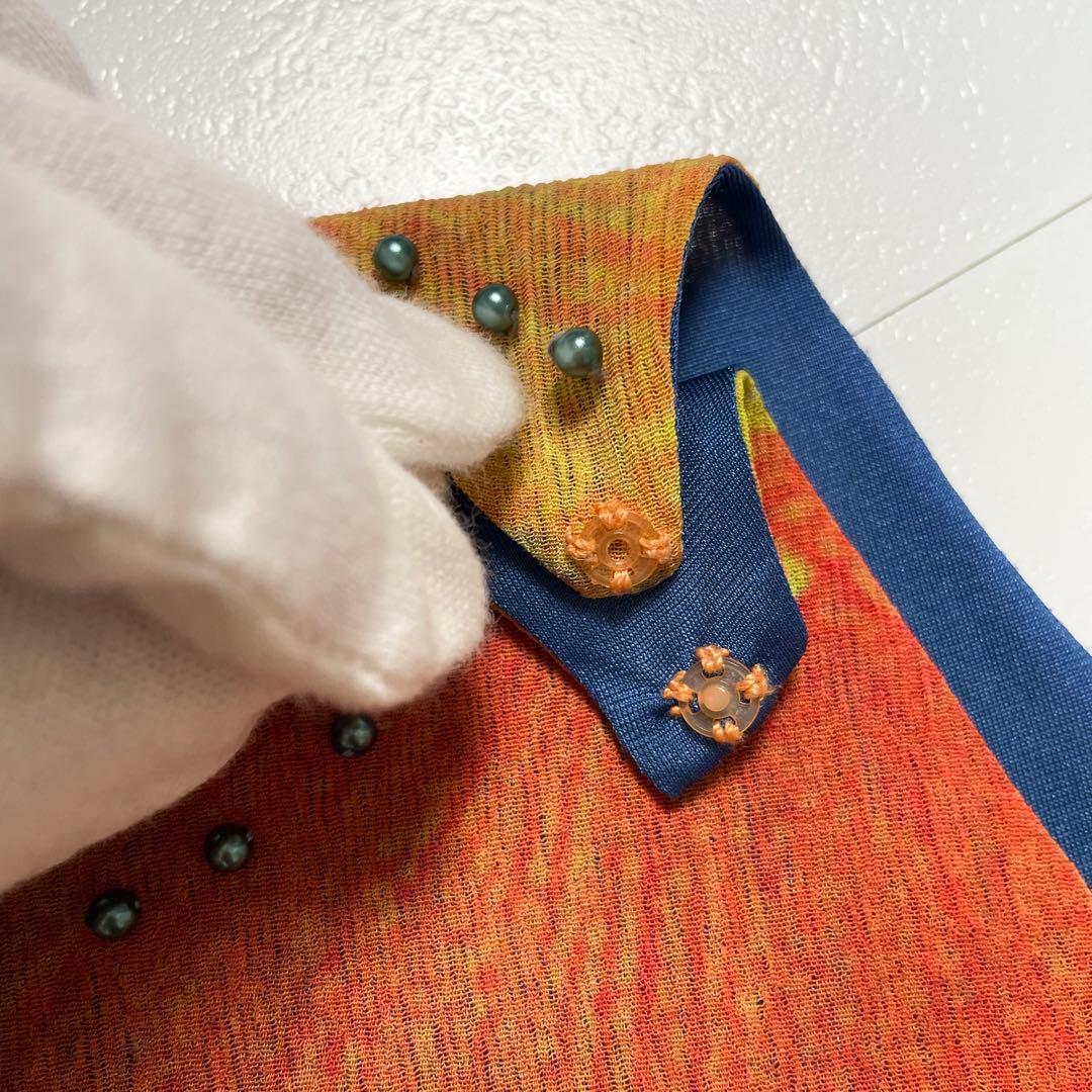 希少✨VIVIENNE TAM カットソー タンクトップ 豪華 総柄 金魚