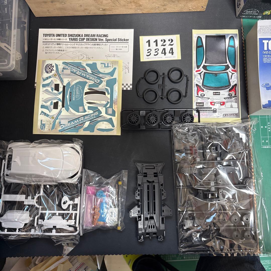 ミニ四駆 ヤリス トヨタユナイテッド静岡 2台 - 自動車アウトレット
