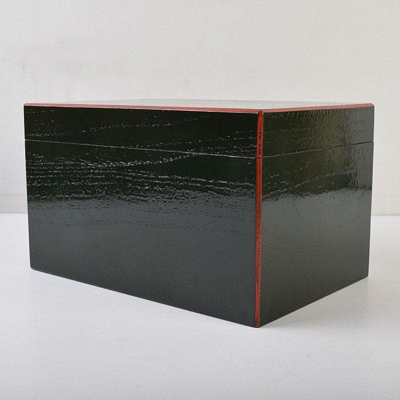 茶道具 青面朱茶箱 茶碗 金蒔絵 棗 香合など 七点 一式 仕