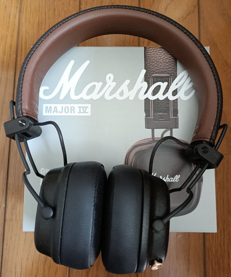 Marshall Major IV ワイヤレスヘッドホン brown 正規品 - メルカリ