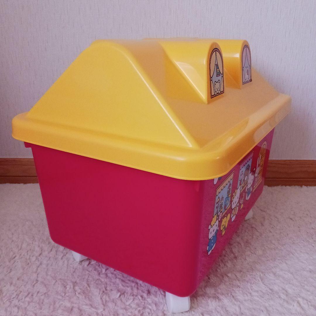 ハローキティ キャンディショップ 収納ボックス おもちゃ箱 昭和レトロ