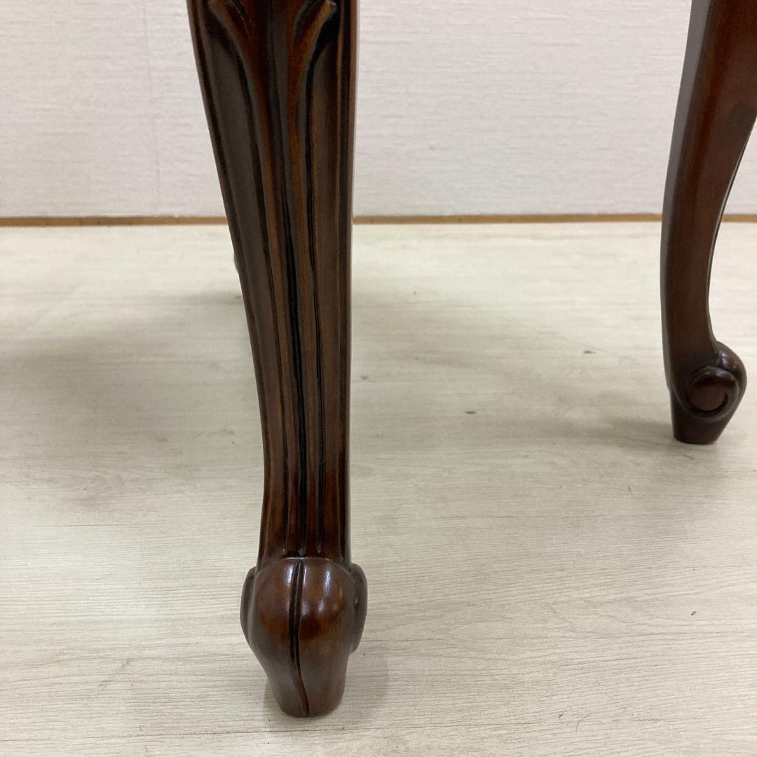 クラシック　猫脚　スツール　オットマン　椅子　ベンチ　B