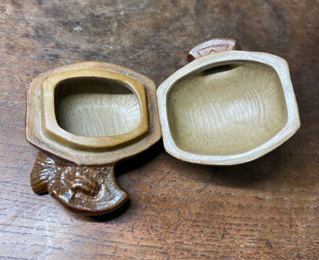 【茶道具】干支香合3点まとめ売り