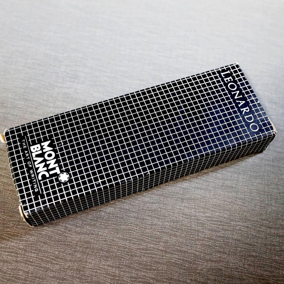 【レア 美品】モンブラン ボールペン レオナルド チタン ゴールド