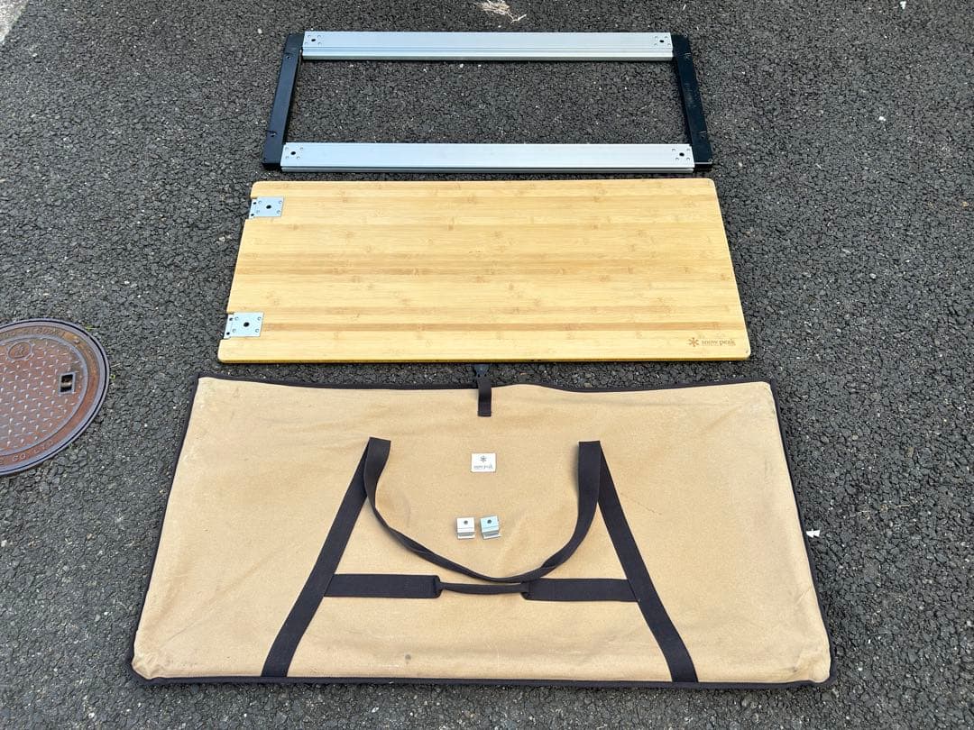 スノーピーク IGTフレームロング＋マルチファンクションテーブル＋収納