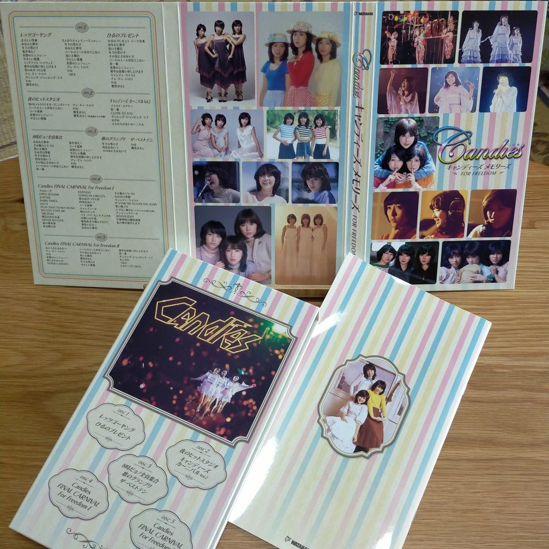 キャンディーズ メモリーズ 5枚組DVD BOX