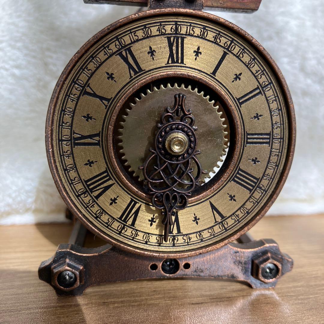 アンティーク型時計風置物 トミー製ギルドクロック からくり時計