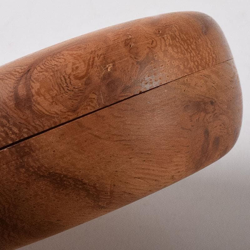 茶道具　大蔵卿四十九代目　樵古庵　木彫　香合　共箱　V　7880