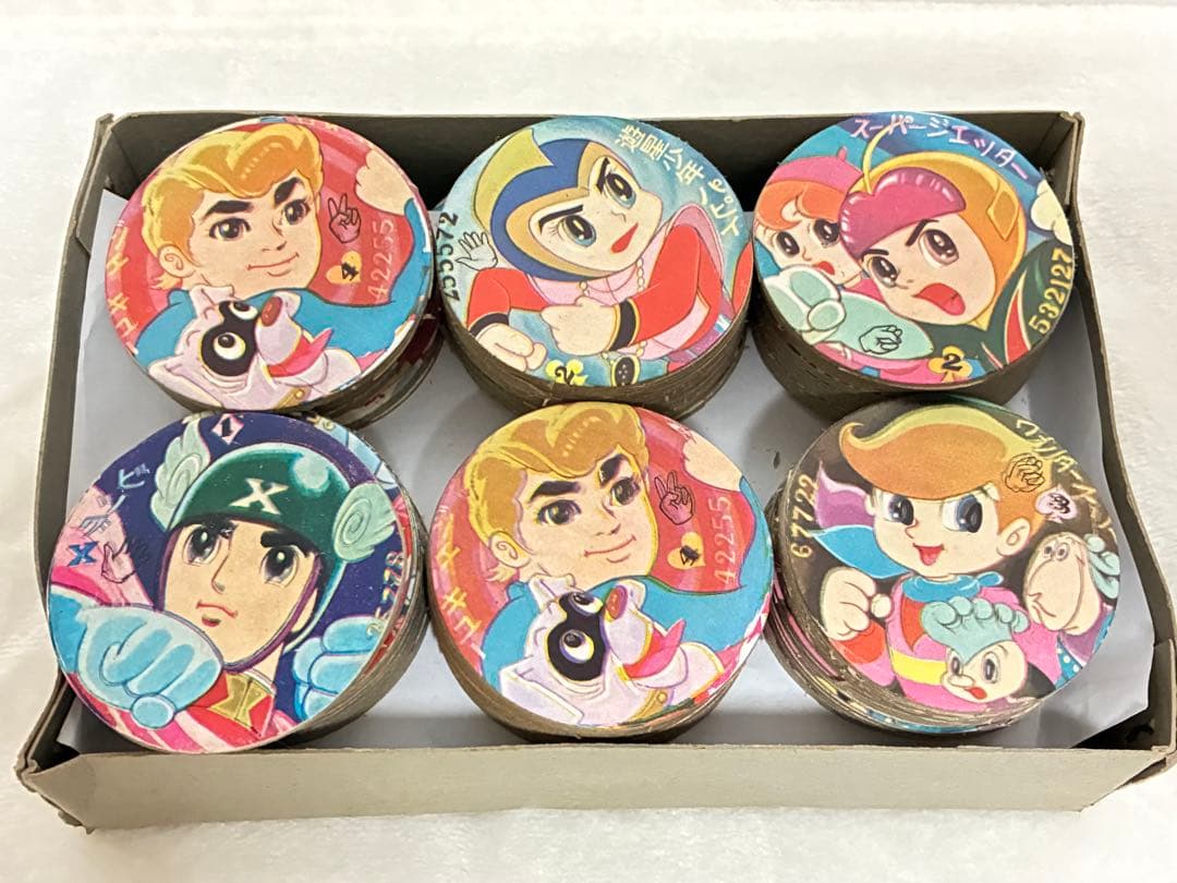 アマダ メンコセット ロボットキャラクター 丸面子 昭和レトロ