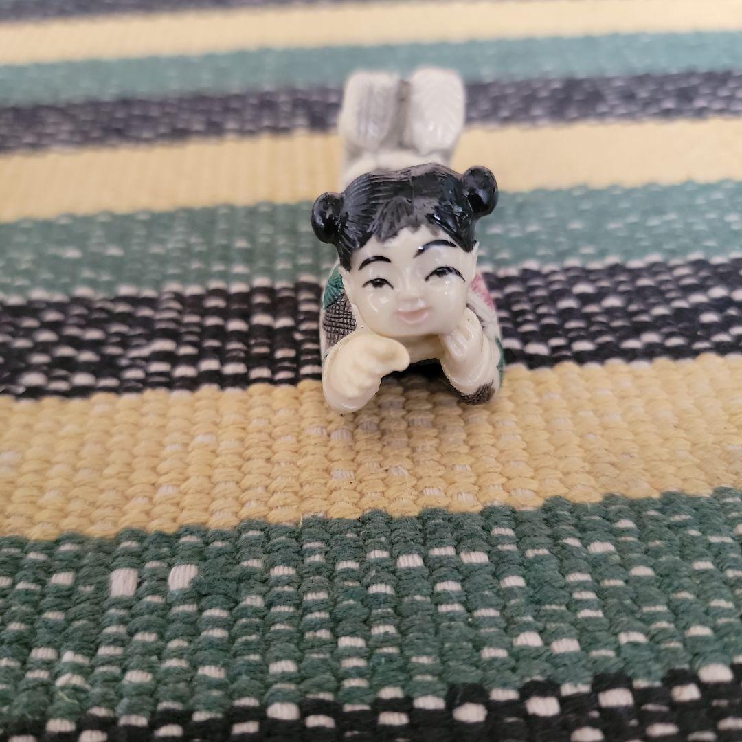 唐子　樹脂製　人形