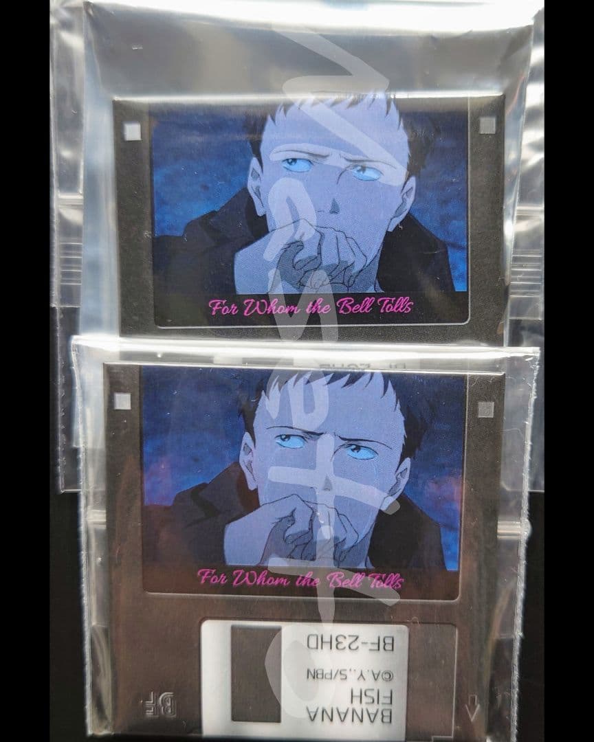 稀少品】バナナフィッシュ フロッピー風缶バッジ vol.4 コンプリート