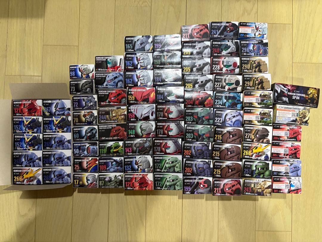まとめ売り】 ガンダムコンバージ GUNDAM CONVERGE 135体 まとめ売り