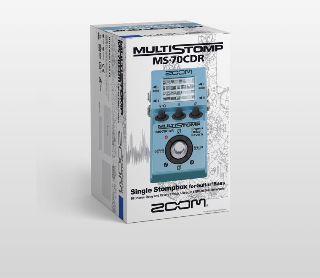 ZOOM MS-70CDR 空間系マルチエフェクター 箱・説明書付き