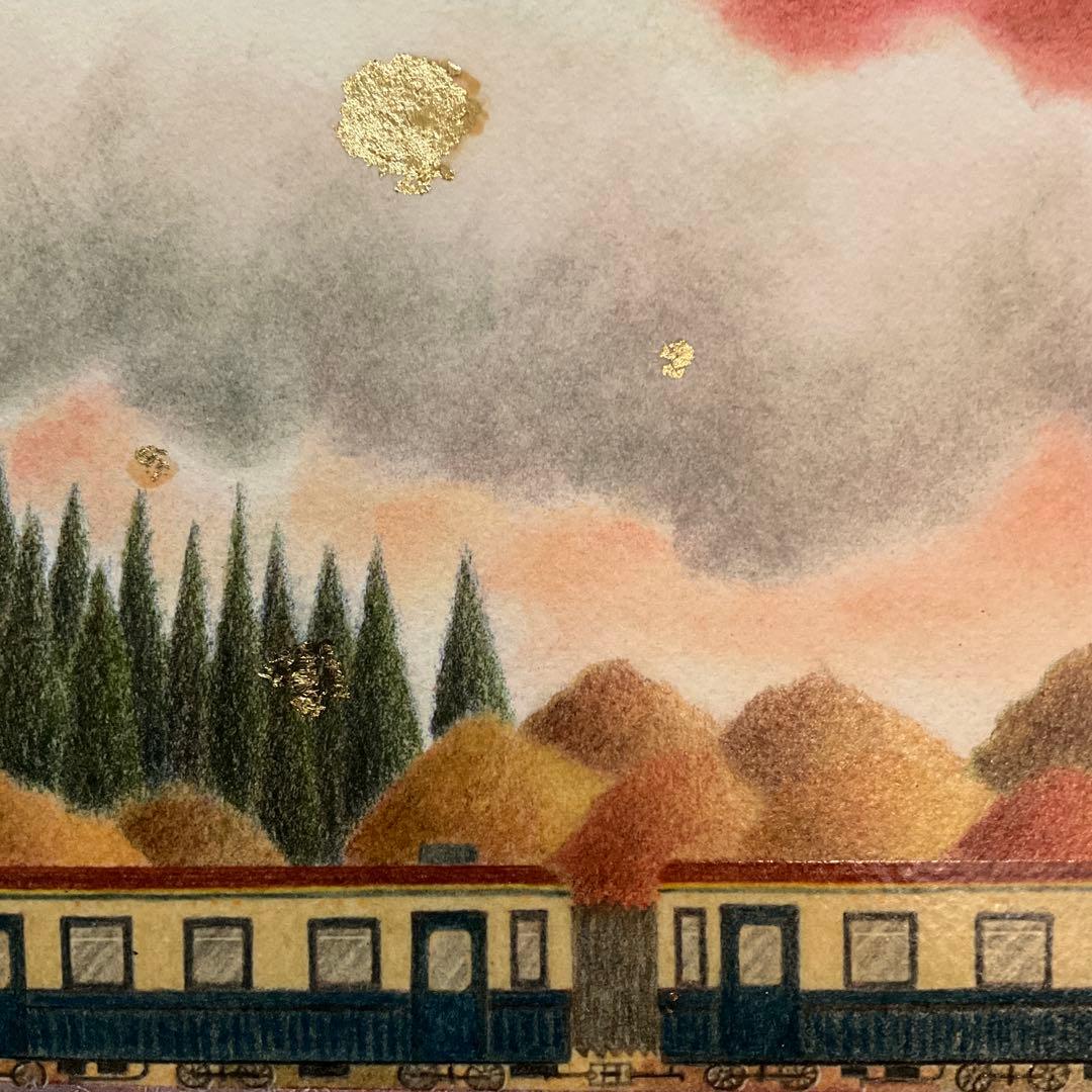 絵画・額縁・版画・渡辺美香子・夢の中へ・可愛い・お洒落・美術品