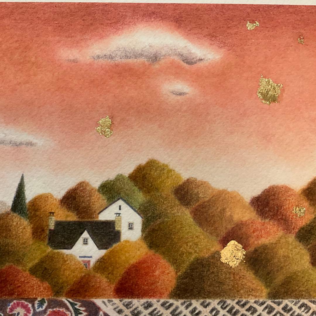 絵画・額縁・版画・渡辺美香子・夢の中へ・可愛い・お洒落・美術品