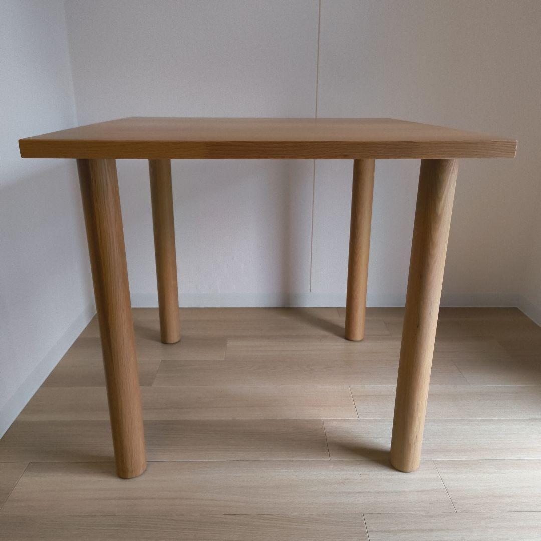無印良品 オーク材テーブル 80×80