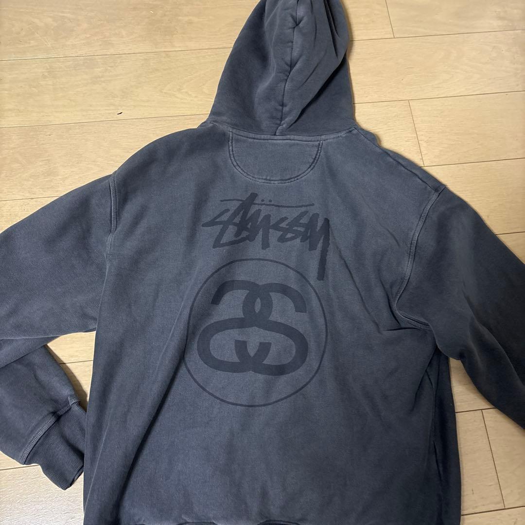 sttusy パーカー　ブラック　XL