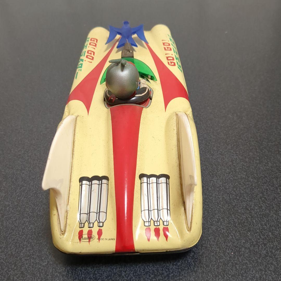 a*k様 仮面ライダー 車 ウイング付き フィギュア付き　ブリキ