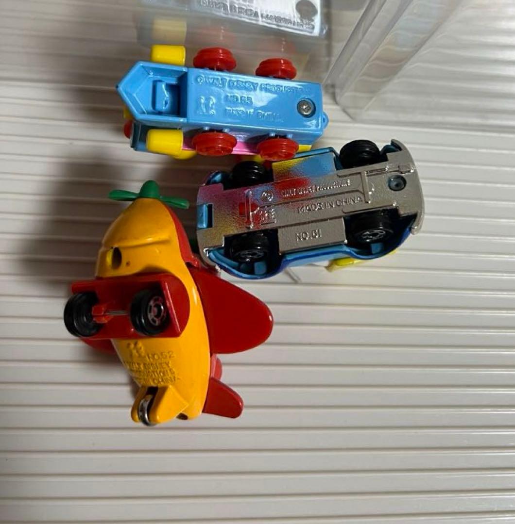 ディズニーミニカー、スージー、ペドロ、ケーシージュニアのセット