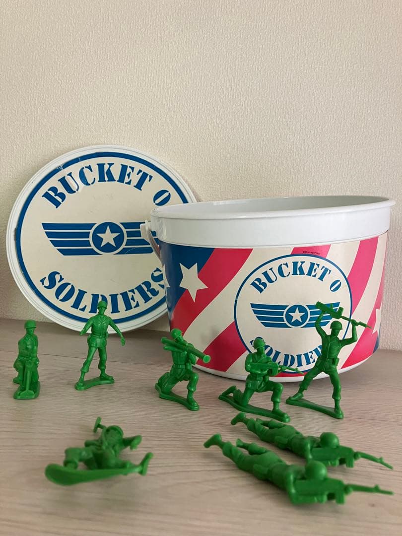トイストーリー グリーンアーミーメン バケットオブソルジャーズ