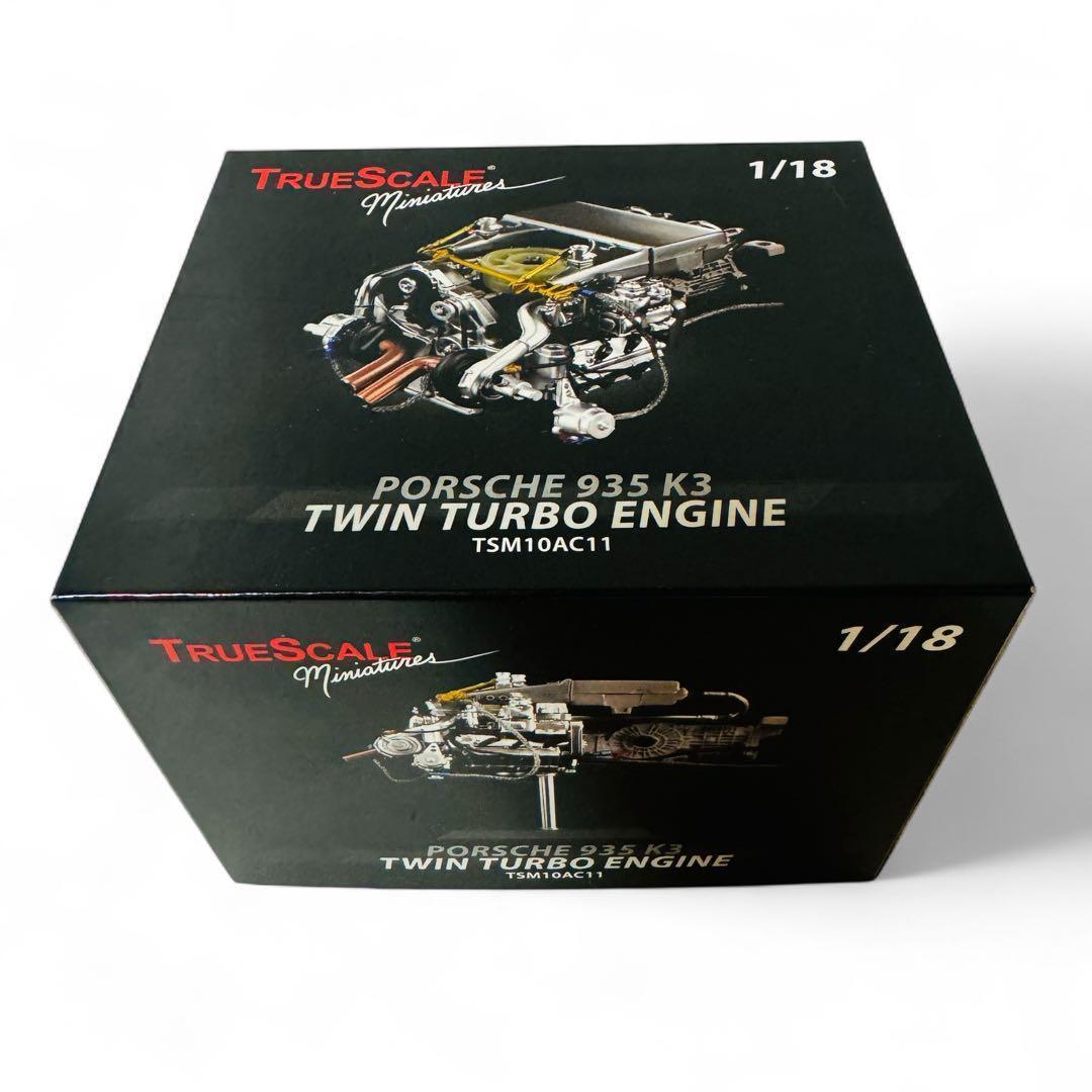 レア 1/18 TRUESCALE ポルシェ 935 K3 ツインターボエンジン