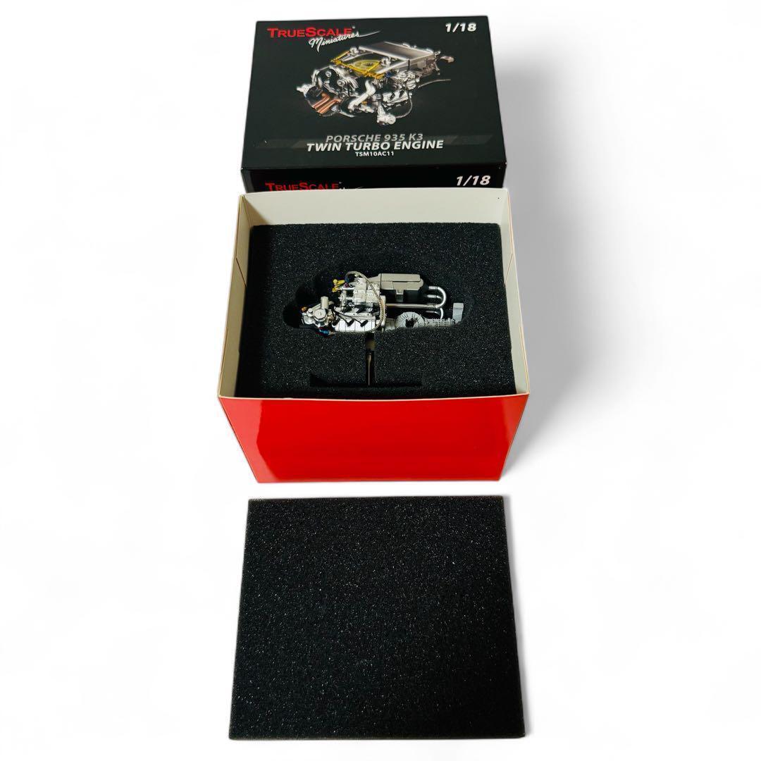 レア 1/18 TRUESCALE ポルシェ 935 K3 ツインターボエンジン