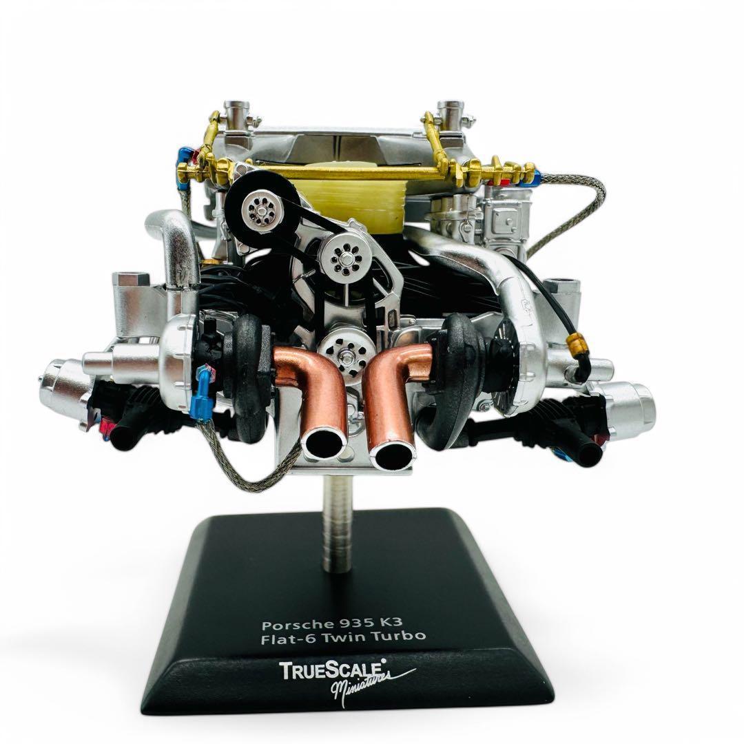 レア 1/18 TRUESCALE ポルシェ 935 K3 ツインターボエンジン